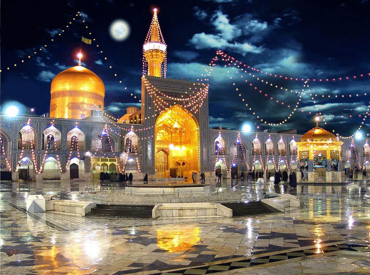 عکس حرم مطهر امام رضا