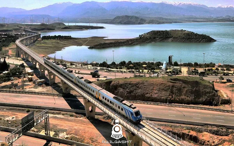 قطار مسیر تهران به رشت