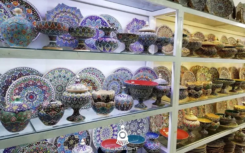 سفال های شهر لاله جین همدان مرکز سفالگری ایران