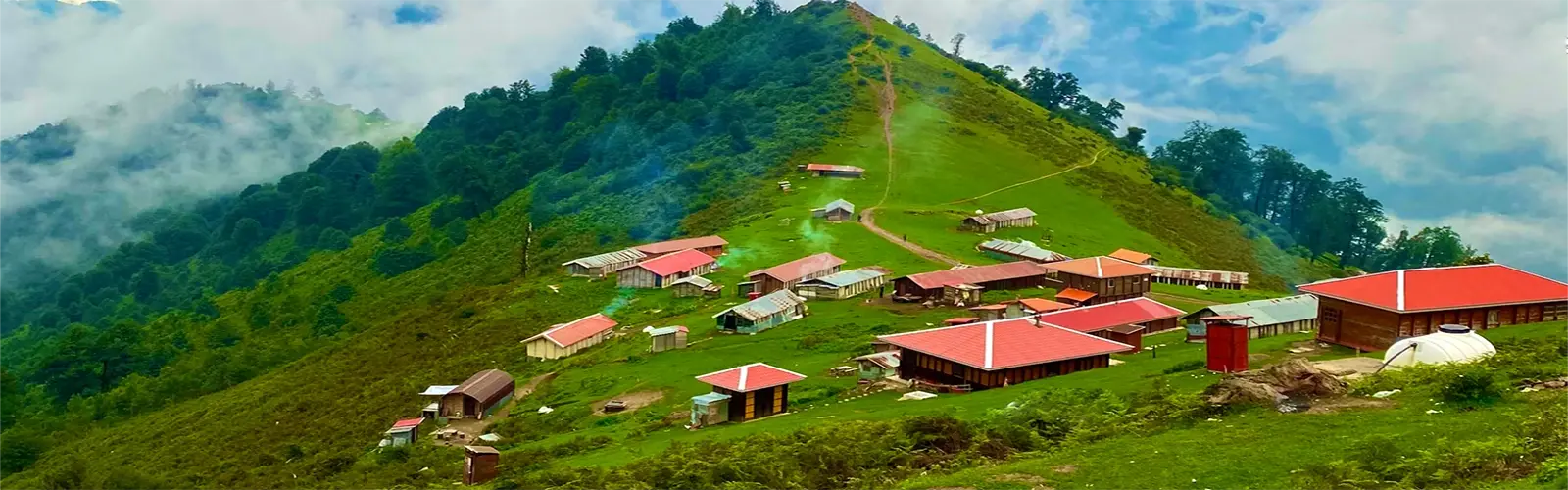 سفر به سرزمین ابرها و آرامش
